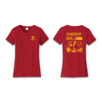 USC Trojans Women's Cardinal Marching Band Numbers Don't Lie T-Shirt